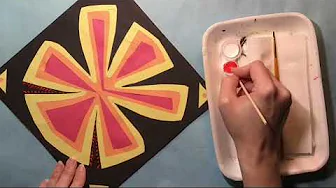 Let's Create a Mola Inspired Artwork with Reverse Applique (Advanced)