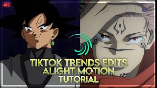 Tiktok Trends Anime Edits Preset | Alight Motion