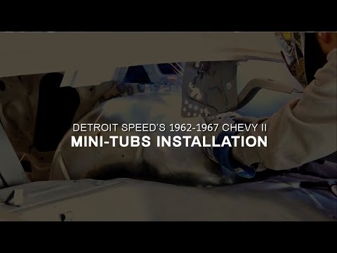 Detroit Speed 1962-1967 Chevy II Install – Mini Tubs