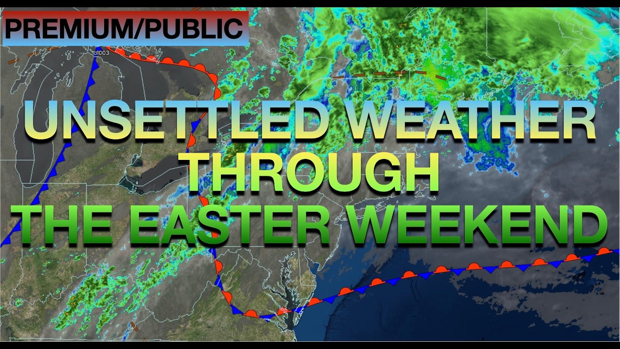 Unsettled Weather Through The Easter Weekend - YouTube