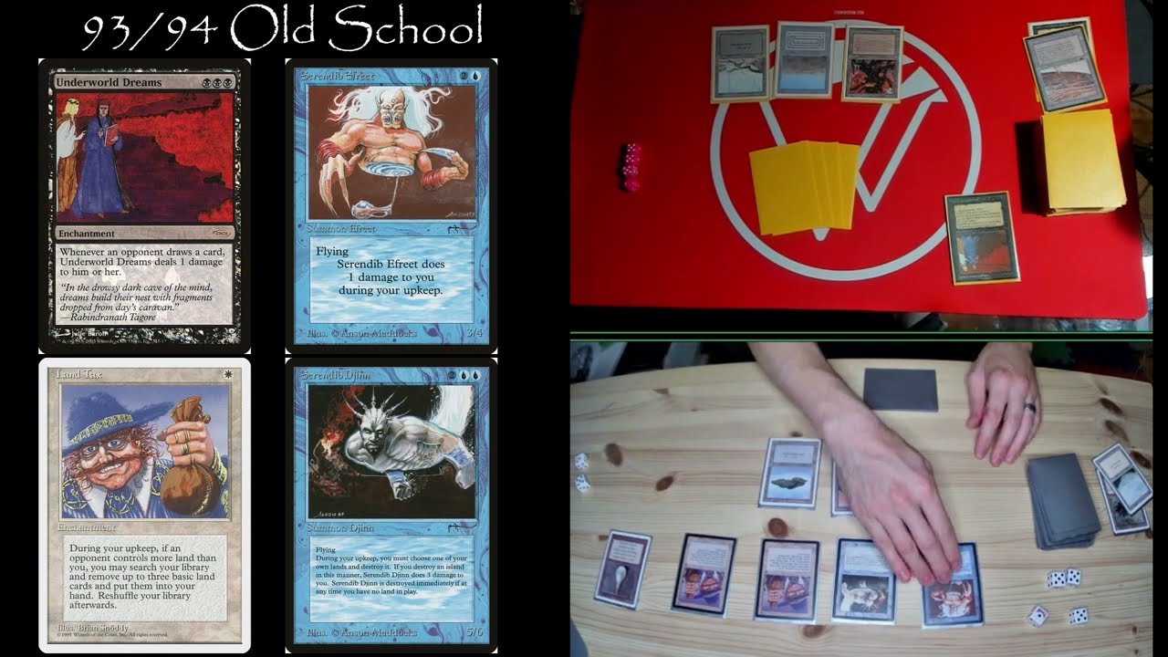 Old School Magic The Gathering  The Tax Man vs Dead Guy Ale 