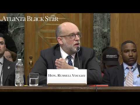 Russ Vought Insults The Intelligence Of Senators, Tells Outright Lies During Hearing