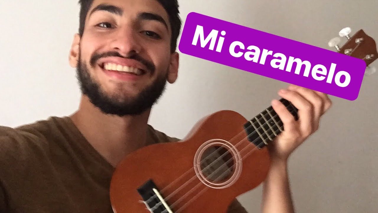 Como tocar MI CARAMELO en UKELELE de LA BERSUIT - TUTORIAL mi caramelo  UKELELE - YouTube
