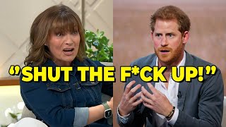 Prince Harry Kicked Off Lorraine Kelly’s Show After Heated Confrontation