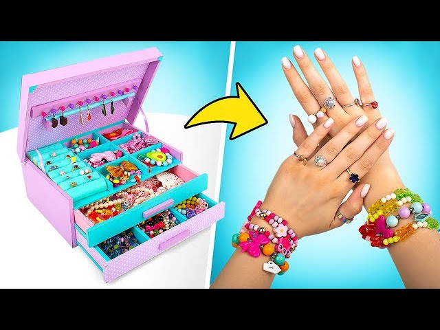 Tutoriel organiseur maquillage bijoux ou bureau résine époxy♥️ 