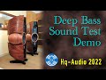 Deep bass sound test demohqaudio 2022