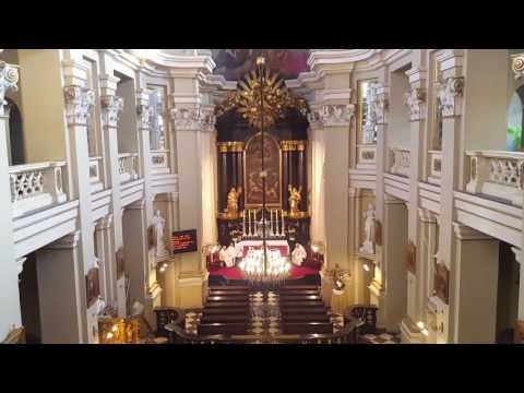 فيديو: كنيسة الكرمل (Kosciol Wniebowziecia Najswietszej Maryi Panny i sw. Jozefa Oblubienca) الوصف والصور - بولندا: وارسو
