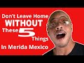 5 essentials you need daily  living in merida mexico mexitplans