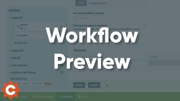 Cognito Forms Workflow Preview
