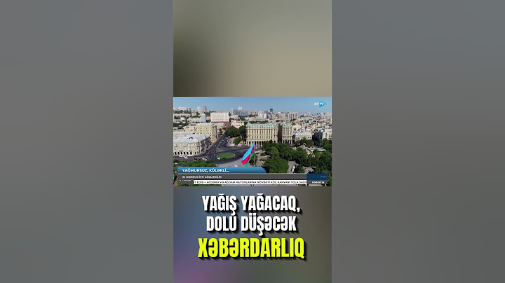 Külək, yağış, dolu... - Sabaha olan hava proqnozu açıqlandı
