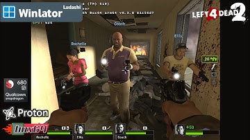 LEFT 4 DEAD 2 on Android | Winlator Ludashi v2.7.2 | Snapdragon 680 | 4gb ram
