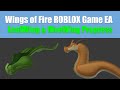 LeafWing &amp; HiveWing Progress! || Wings of Fire ROBLOX Game EA