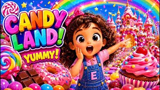 🍭 CANDY LAND SONG! 🌈 Emma’s Sweet Adventure with Lollipops, Cupcakes & Chocolate! 🍫🧁🍩