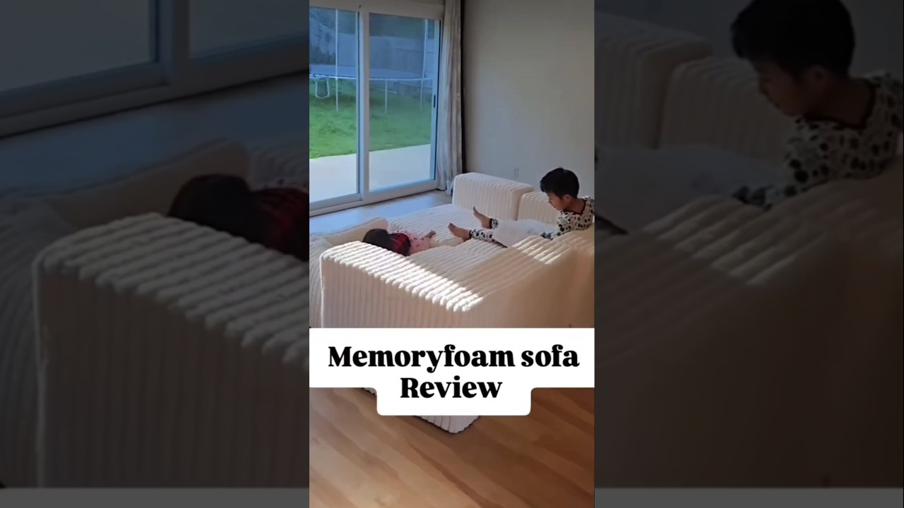 Memory Foam Sofa review  #Memoryfoamsofa #foamsofa#compressedsofa