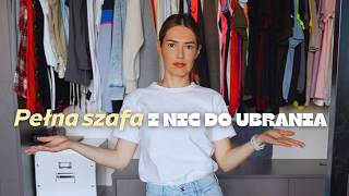 Garderoba kapsułowa, a nic do ubrania? Jak ubrać się rano w kilka minut?