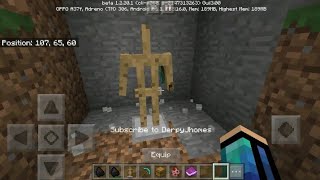 SELF MINING ROBOT!! IN MCPE|EJPLAYZ|