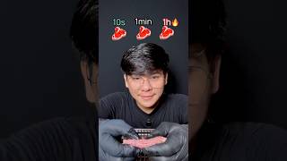 Grilling Steak 🥩 10s 1min 1h | #shorts #satisfying