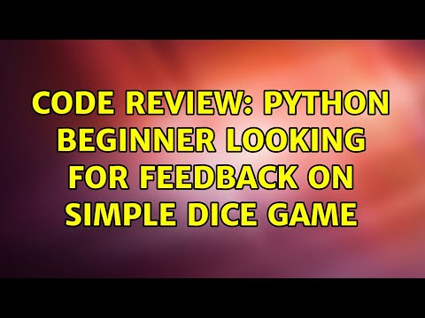 Code Review: Python