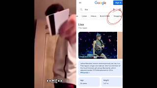 o Ben what is that #blackpink #shots #kpop #lisa #0327