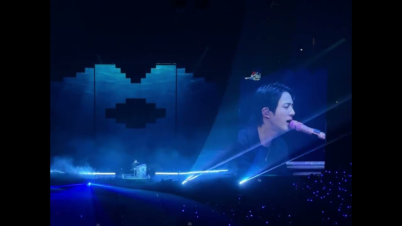[4K] Abyss - BTS Jin - #runseokjin_eptour 7/18 D2 Anaheim Honda Center - 직캠 FANCAM