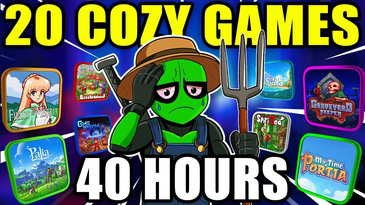 I Played 20 Cozy Games for 2 Hours Each to find the Coziest Ones