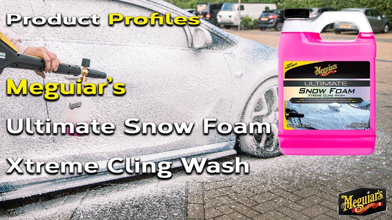 NEW Meguiar's Ultimate Snow Foam - Product Profiles 