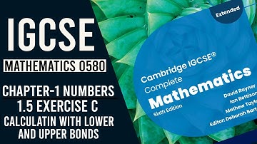 IGCSE II Mathematics 0580 II Chapter 1 Numbers II 1.5 Exercise (C)