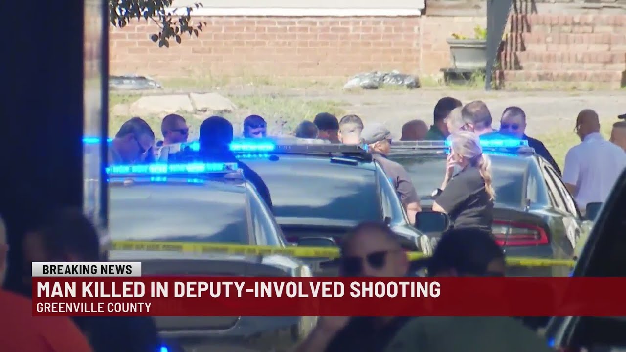 Deadly Deputy-Involved Shooting Under Investigation in Greenville ...