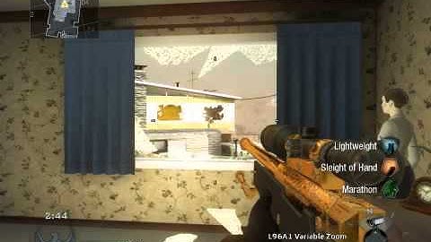 NO SCOPE CROSS MAP NUKE TOWN COD BLACK OPS!!!