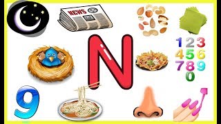 Letter N-Things that begins with alphabet N-words starts with N-Objects that starts with letter N