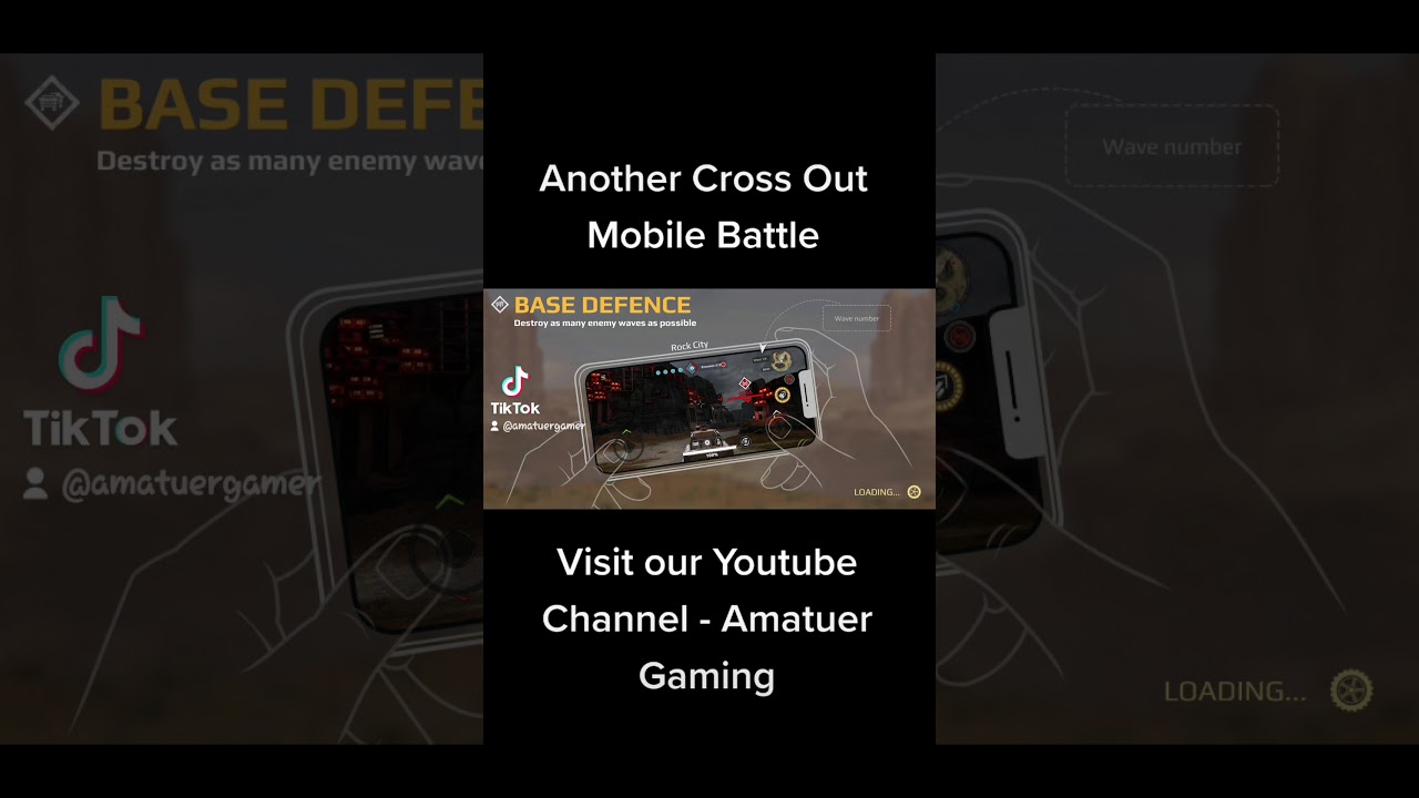 Another Cross out defend the base mobile battle.