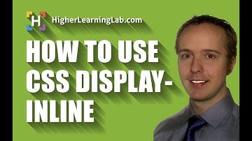 CSS Display:Inline Declaration Explained In Detail