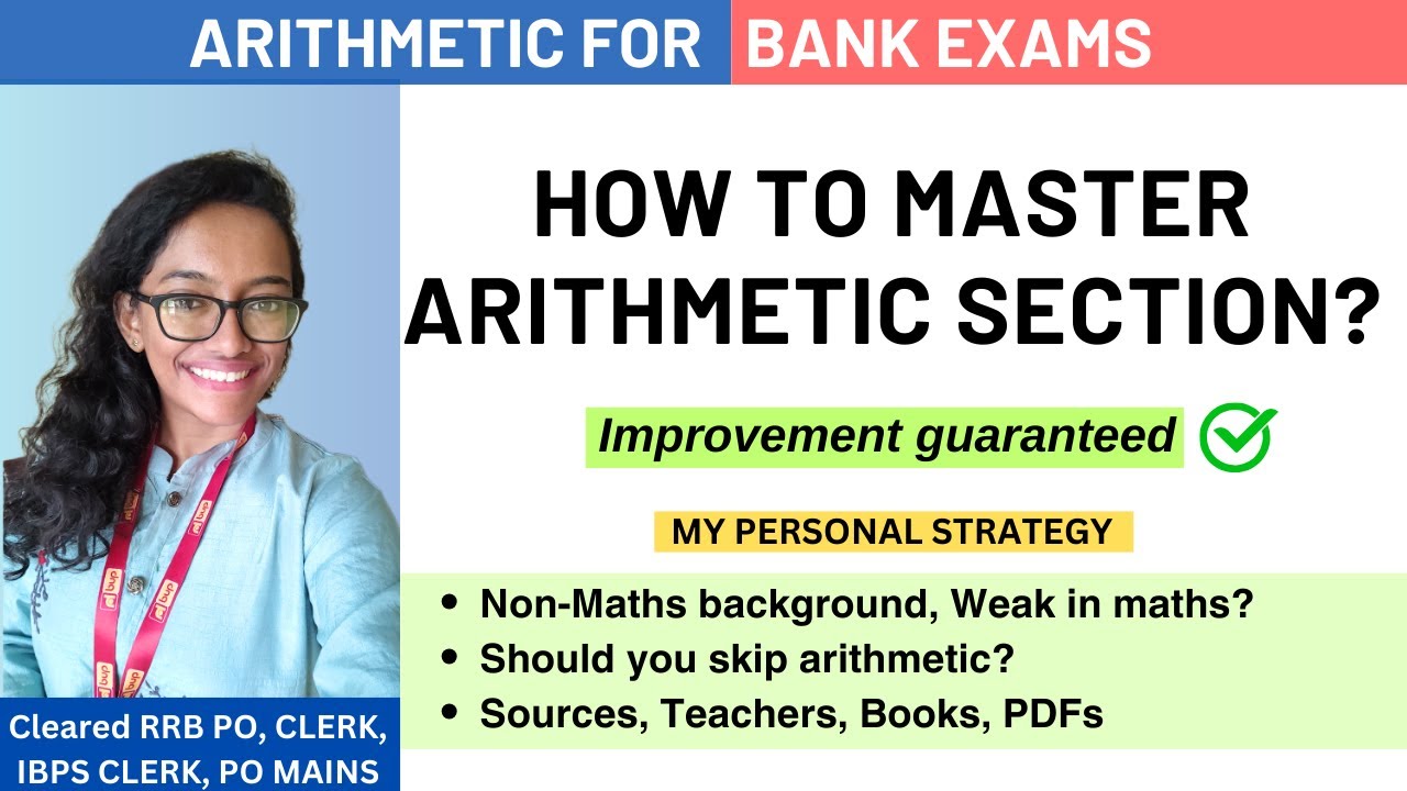Ibps Arithmetic Arithmetic strategy for Bank Exams | How to improve your score? Can you ...