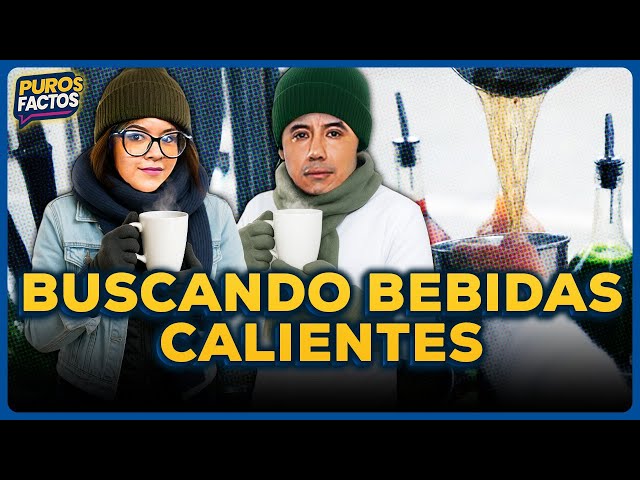 🍵☕ IRL: BUSCANDO ALGO CALIENTE PARA PASAR EL FRÍO #PUROSFACTOS