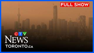 Wildfire smoke leaves Toronto with very poor air quality | CTV News Toronto at Six for July 15, 2026 screenshot 3