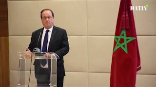 Culture, Maroc-France, immigration, terrorisme... François Hollande fait le point à Rabat