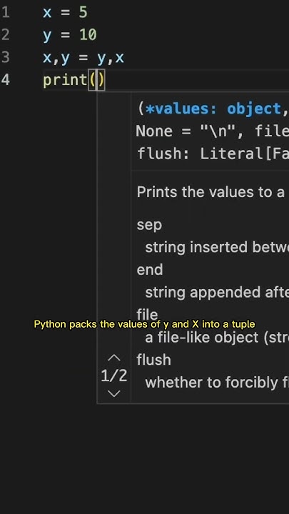 How to Swap Values of Variables in Python Without a Temporary Variable ...