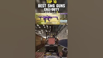 🔥Top 10 Best SMG Guns In Call Of Duty Mobile #shorts #shortsfeed #codm