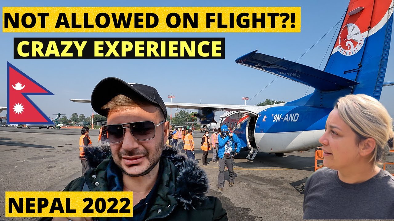 Foreigners Flying From Lukla to Kathmandu 🇳🇵 (I was SHOCKED at what happened)