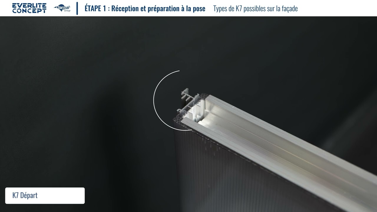 Les types de K7 possibles sur votre façade