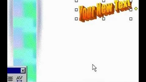 Microsoft Office PowerPoint 2000 Add text effects