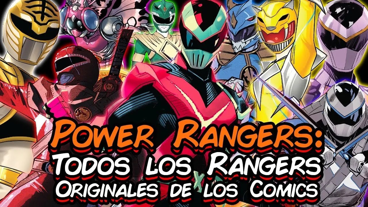Power Rangers: Todos los Rangers originales de los cómics parte 3