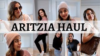 ARITZIA WINTER HAUL 2020 + TRY-ON | Wool Coat, Jeans, Shirts + More | Roxstud Diaries