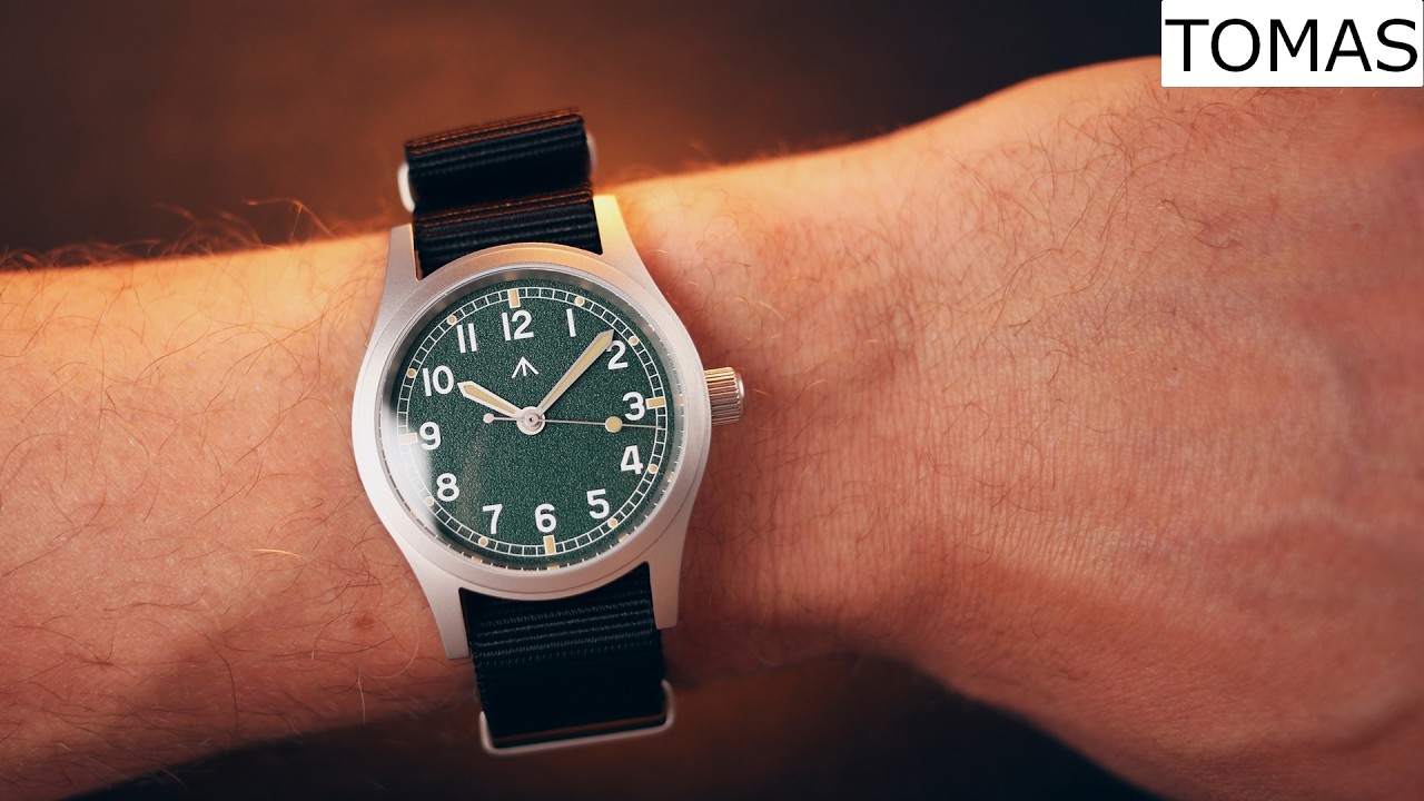 Militado ML12 green with sapphire review - YouTube