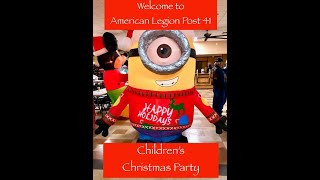 American Legion Post 41 Children's Christmas Party 2022