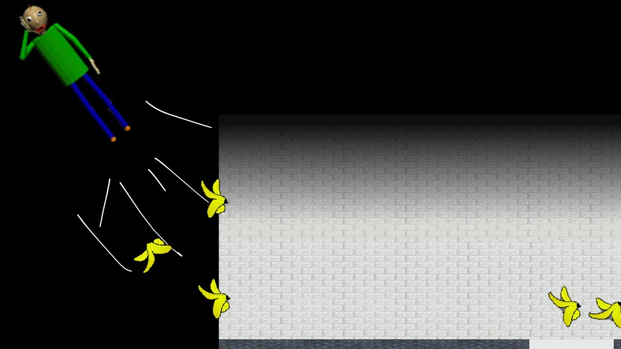 Baldi with 'Nana Peel glitch!