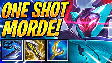 17,000 DAMAGE MORDE?! - ONE SHOT BUILD! - TFT SET 8 RANKED I Best Comps I Teamfight Tactics Guide