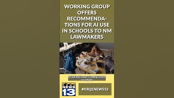Working group offers recommendations for AI use in schools to NM lawmakers