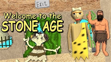 WHAT IF BALDI LIVED IN THE STONE AGE?! | Baldi
