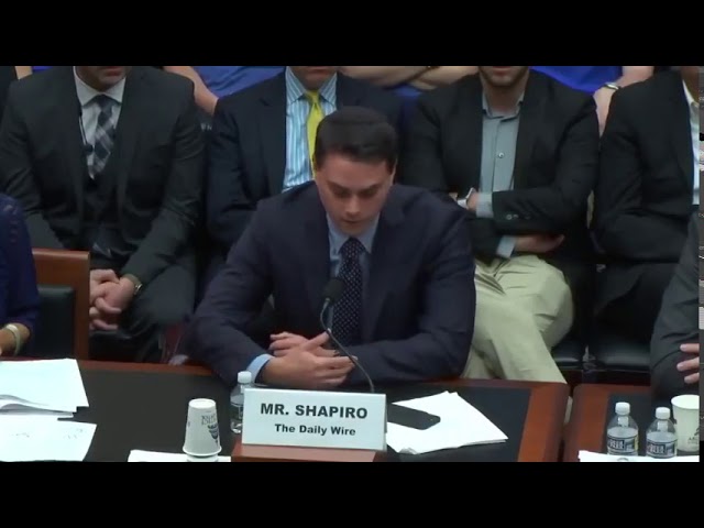 Congresswoman Tries to Call Ben Shapiro Racist...Regrets it Immediately. class=